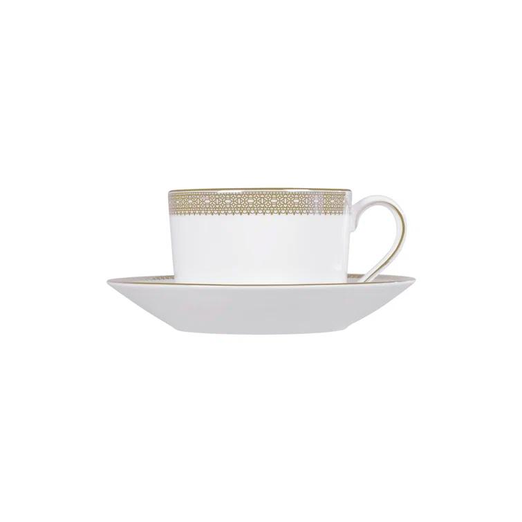 Vera Wang Vera Wang Lace Gold Teacup & Saucer