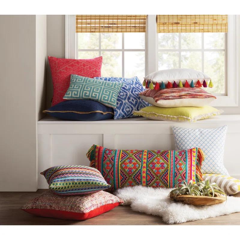 Safavieh Lila Ikat Reversible Throw Pillow