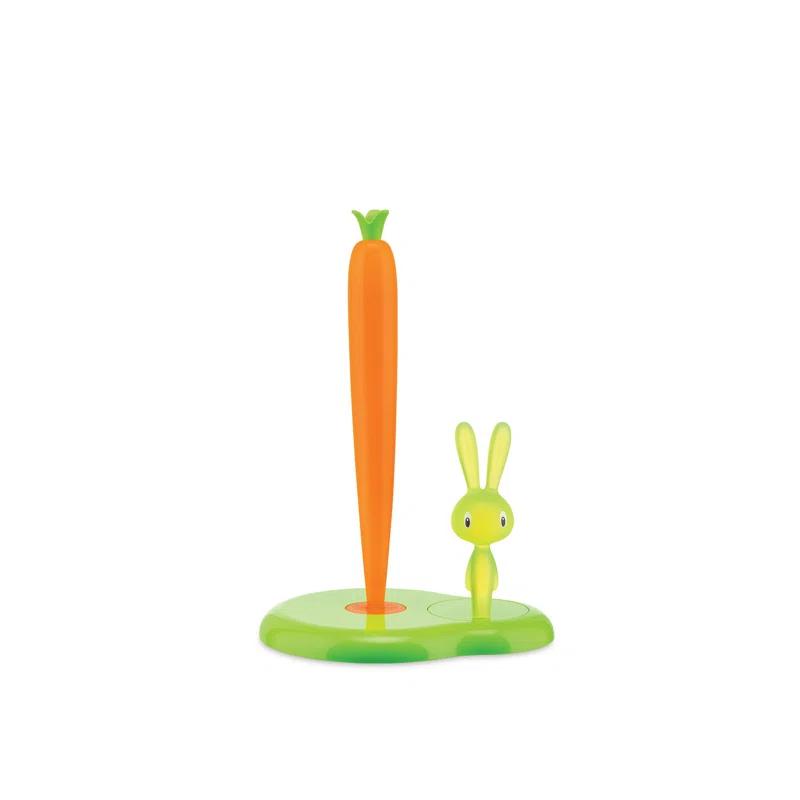 Alessi Bunny & Carrot Plastic Freestanding Paper Towel Holder