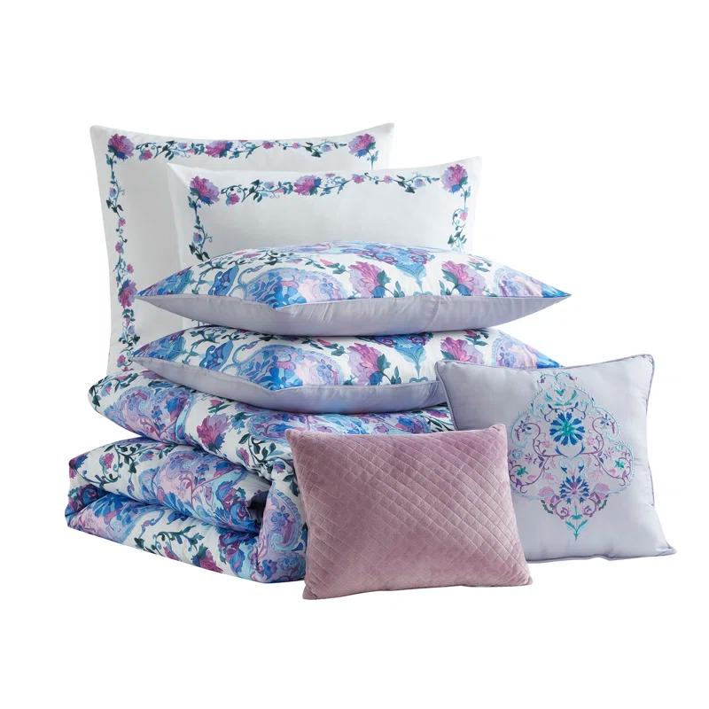 Sweet Home Collection Juliette 7 Piece Comforter Set