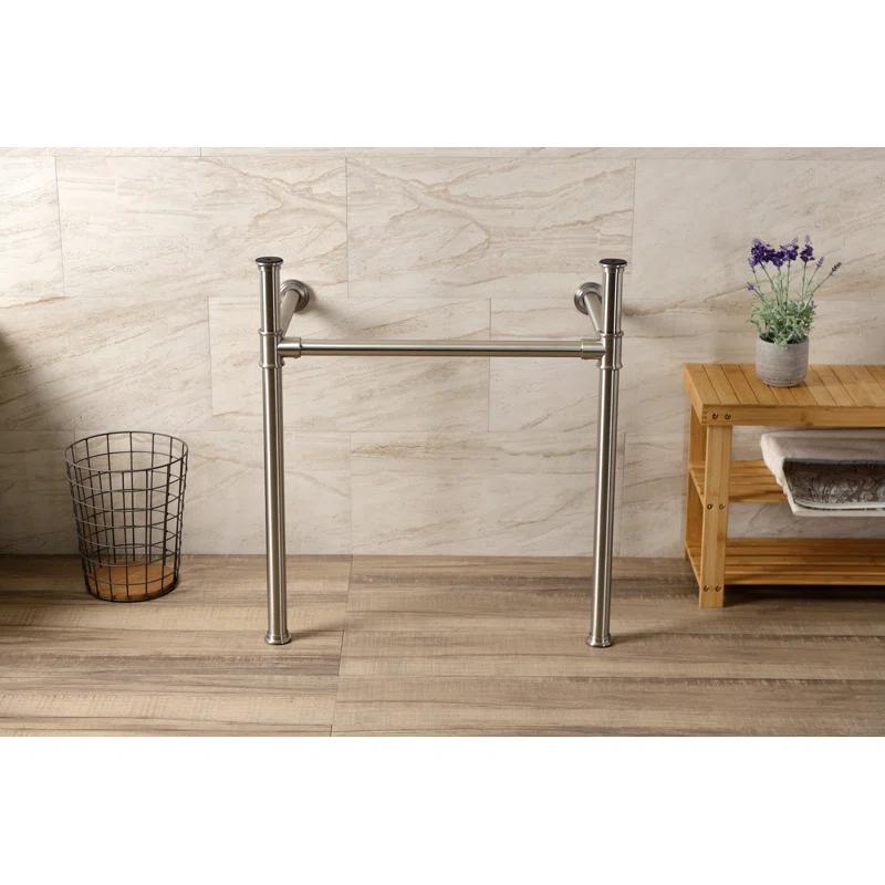 Kingston Brass Fauceture Stainless Steel Console Sink Legs