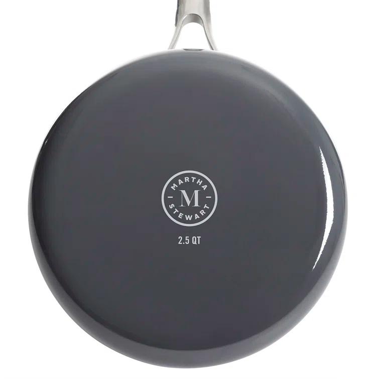 Martha Stewart Martha Stewart 10 Piece Aluminum Nonstick Cookware Set