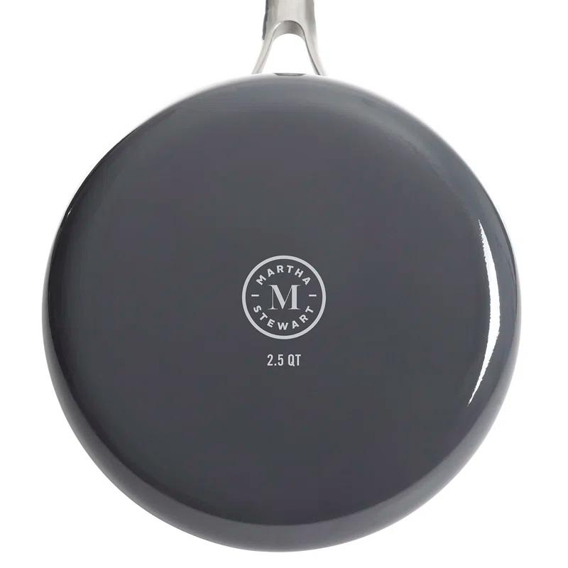 Martha Stewart 10 Piece Aluminum Nonstick Cookware Set
