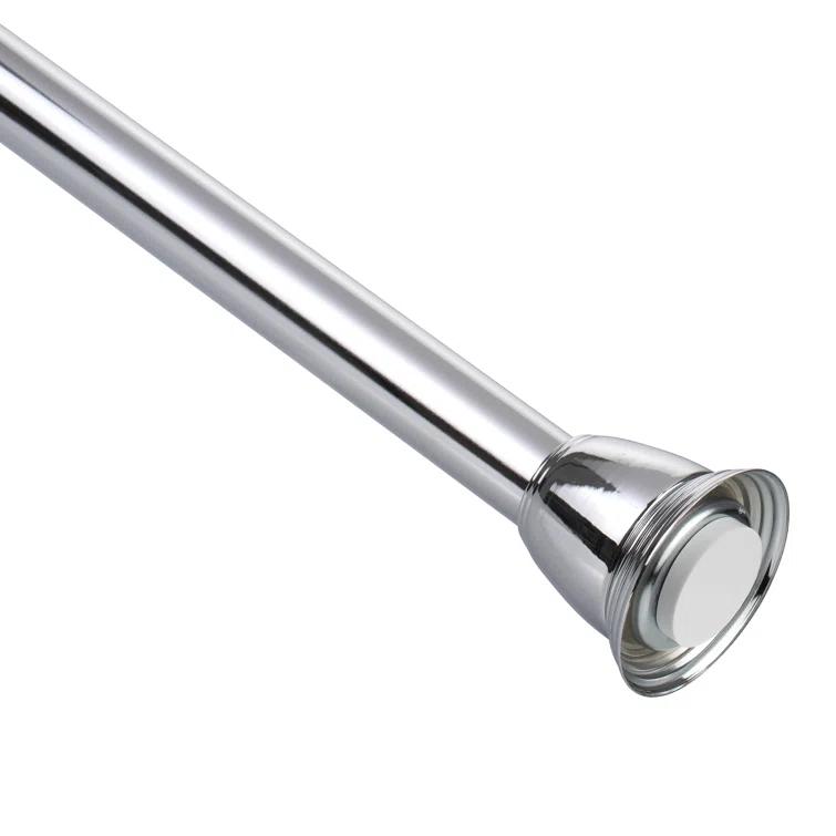 Splash Home 2'' Straight Tension Shower Curtain Rod