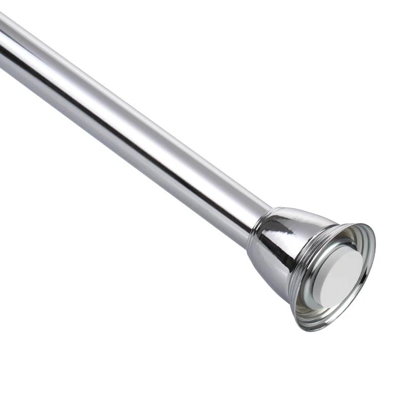 Splash Home 2'' Straight Tension Shower Curtain Rod