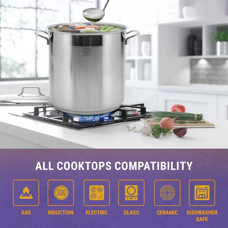 YBM Home YBM Home Stainless Steel Stock Pot