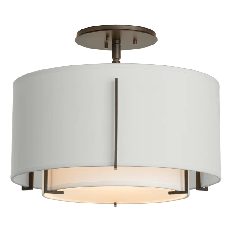 Hubbardton Forge Exos 3 - Light Semi Flush Mount