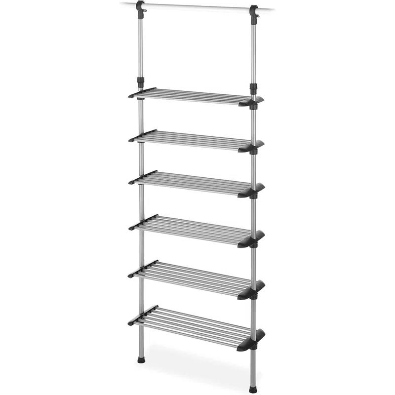 MAXAYA 6 Shelf Closet System - Adjustable Closet Maximizer