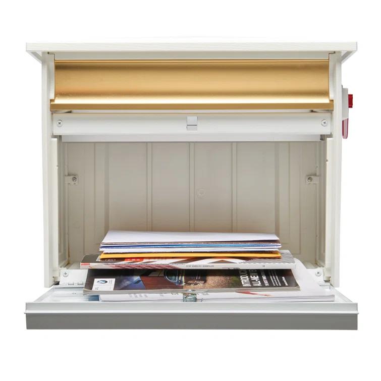 Architectural Mailboxes Mailsafe Locking Wall Mounted Mailbox