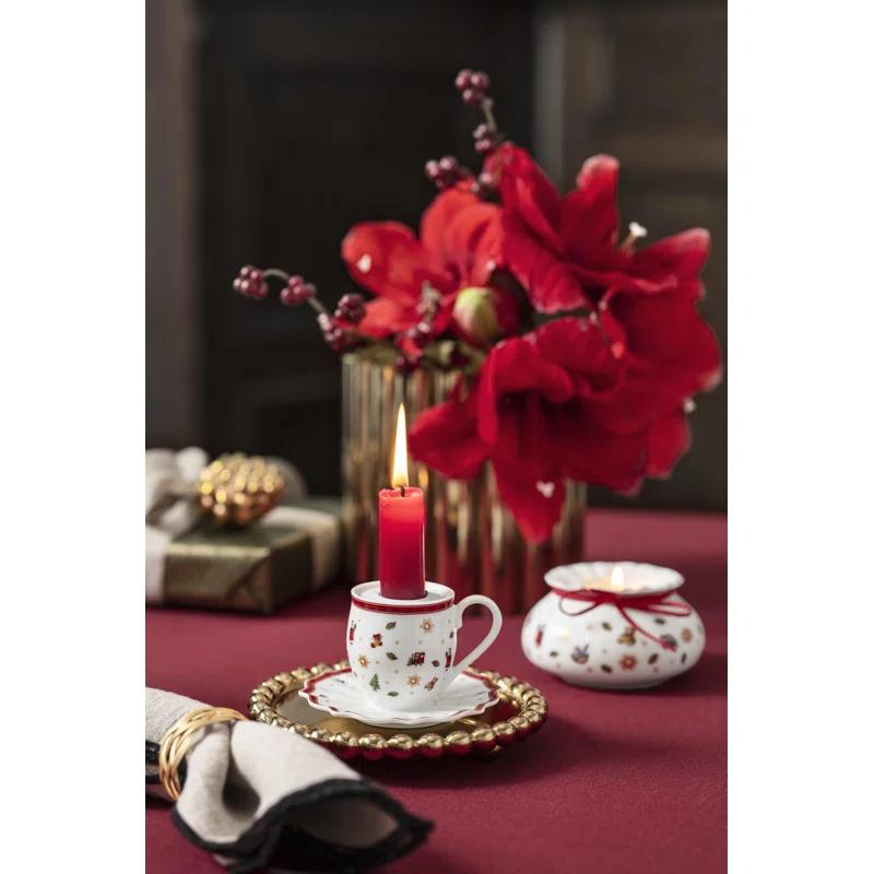 Villeroy & Boch Villeroy & Boch Toys Delight Decoration 4" Porcelain Tabletop Tealight Holder