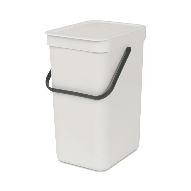 Brabantia Sort & Go Plastic Recycling Bin, 3.2 Gallon
