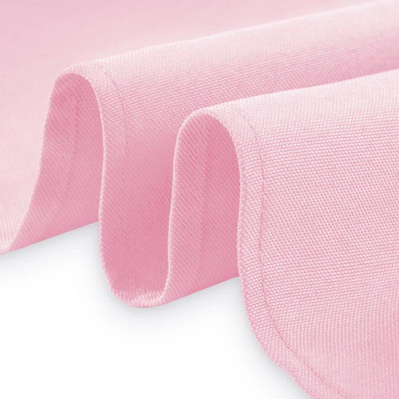 Lann's Linens Solid Color Rectangular Tablecloth