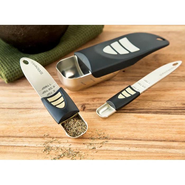 KitchenArt KitchenArt Cooks Pro 3-Pieces Measuring Spoon Set