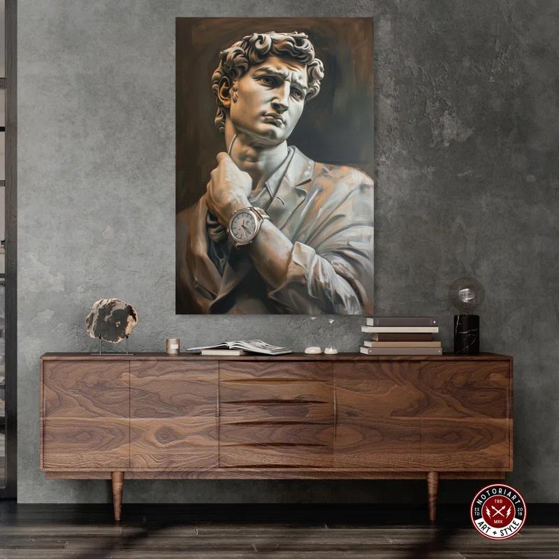 Notori Art Notoriart Classy Sculpture Framed Style 1 Piece Canvas Wall Art