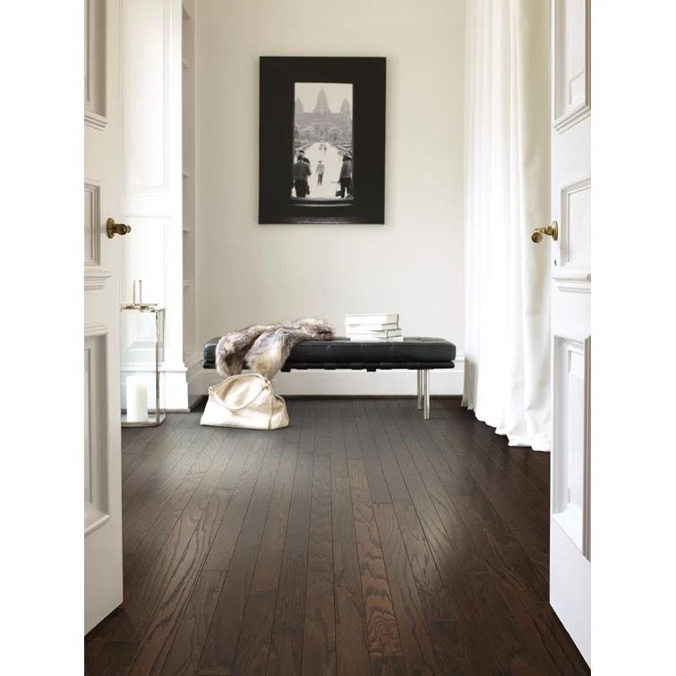 Shaw Amberwood Oak 3.25-in W x Varying Lengths Engineered Hardwood Flooring