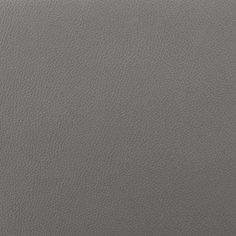 Ebern Designs Juna Zero Gravity Power Recliner Chair With Headrest, Gray Genuine Leather