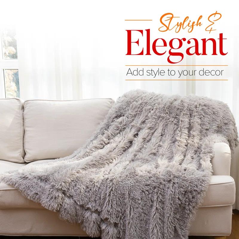Cheer Collection Plain Weave / Muslin Throw Blanket
