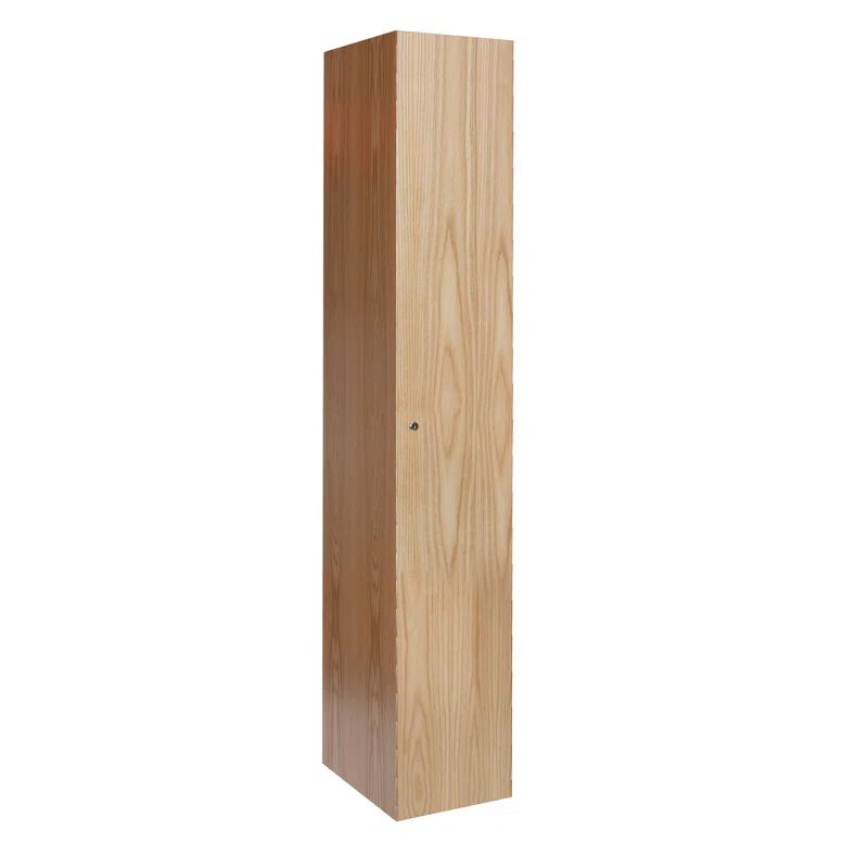All-Wood Club Solid Wood 1 - Tier Gym Locker