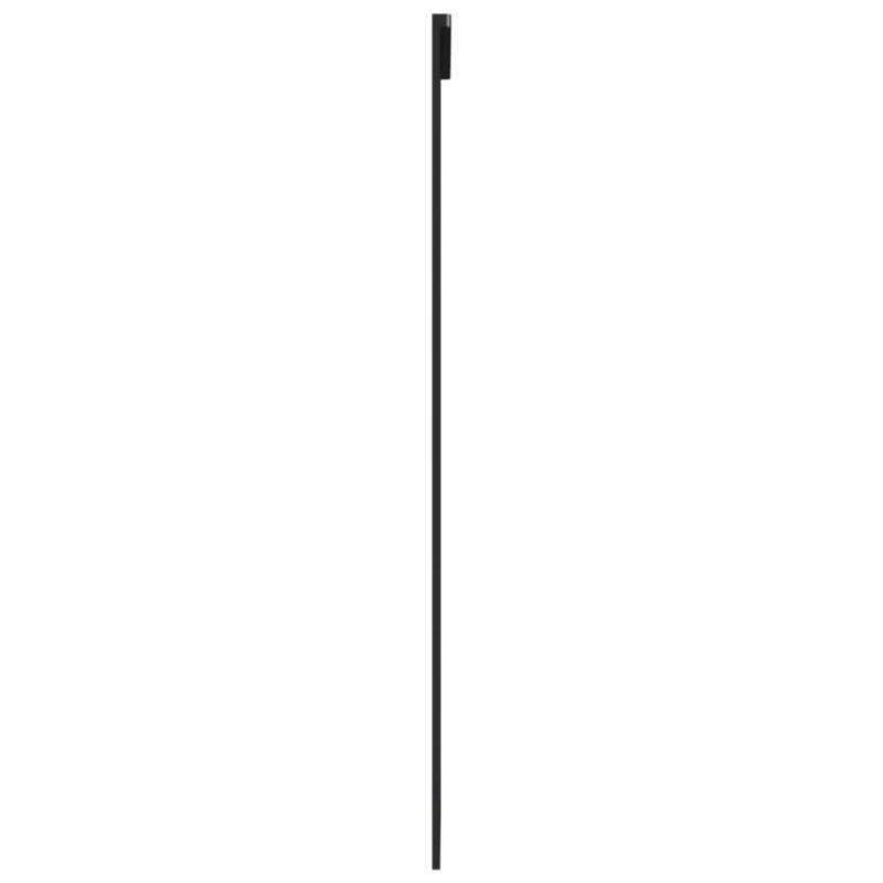 VidaXL 80.7'' Glass without Installation Hardware Kit Barn Door