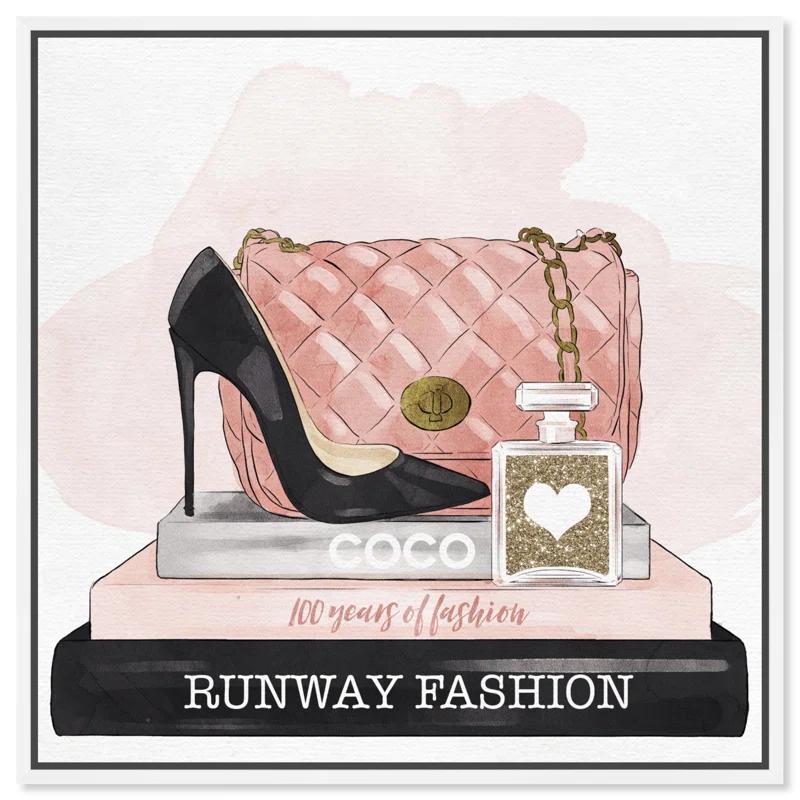 Oliver Gal Prints " Fashion And Glam Accessories And Books Books "