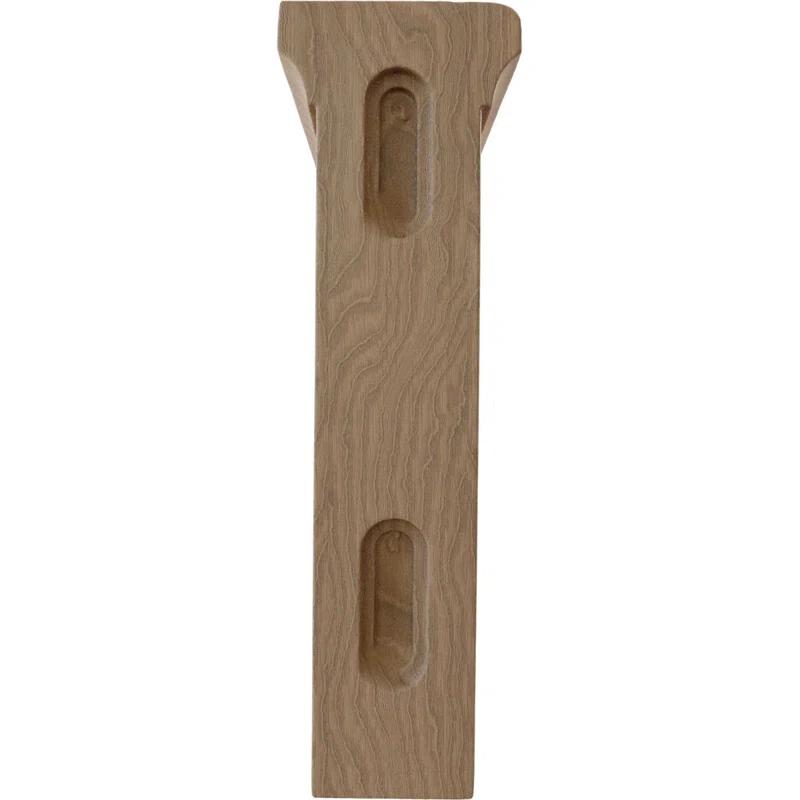 Ekena Millwork Gomez 8'' H x 2.5'' W x 6'' D Wood Bracket / Corbel