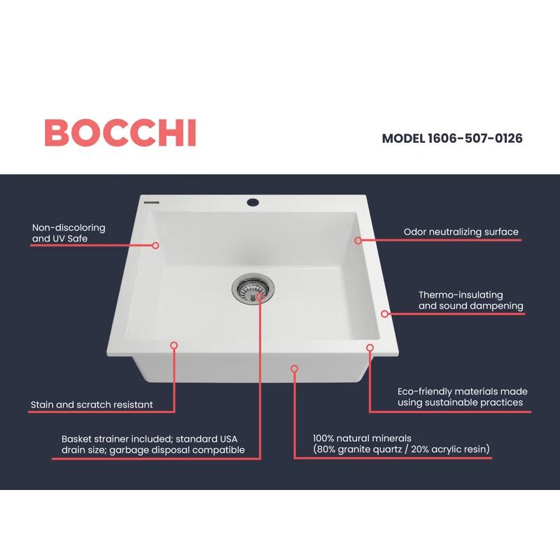 Campino Single Bowl Granite Kitchen Sink