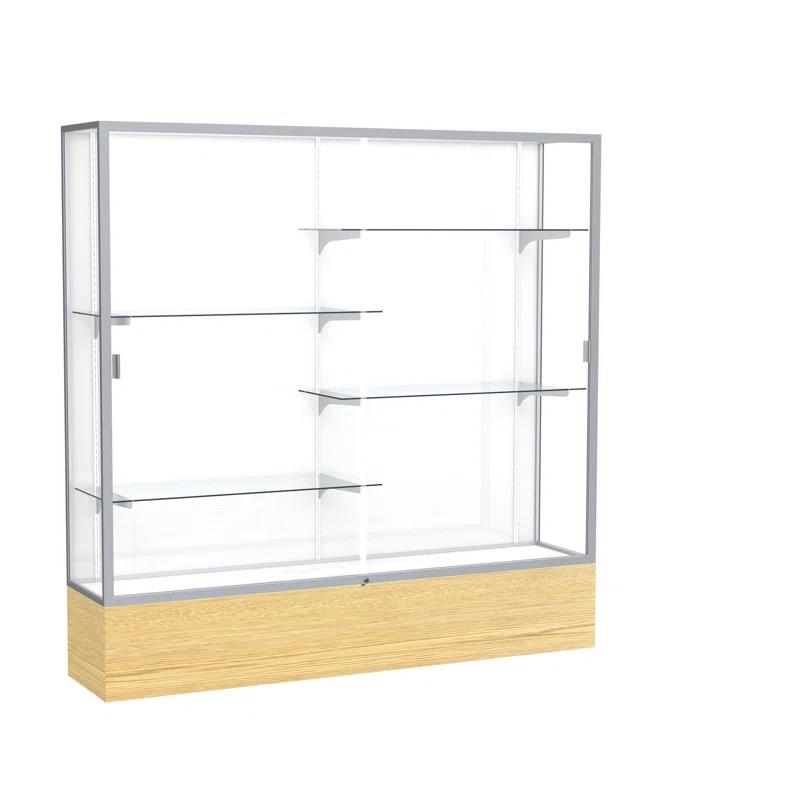 Ghent Reliant Series 72'' H x 72'' W Metal Trophy Display Case