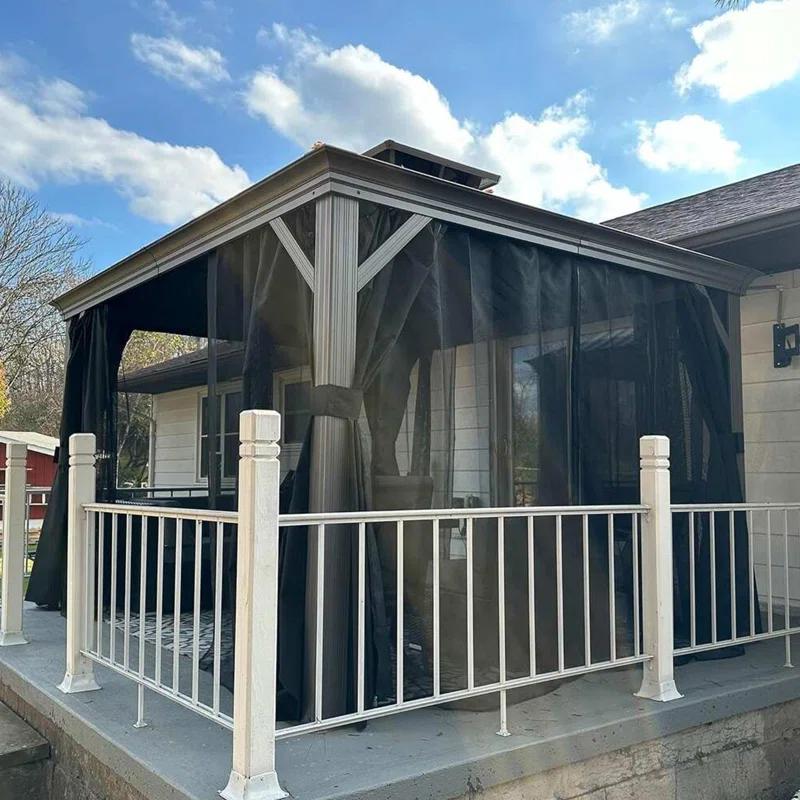 Purple Leaf Purple Leaf Aluminum Patio Gazebo