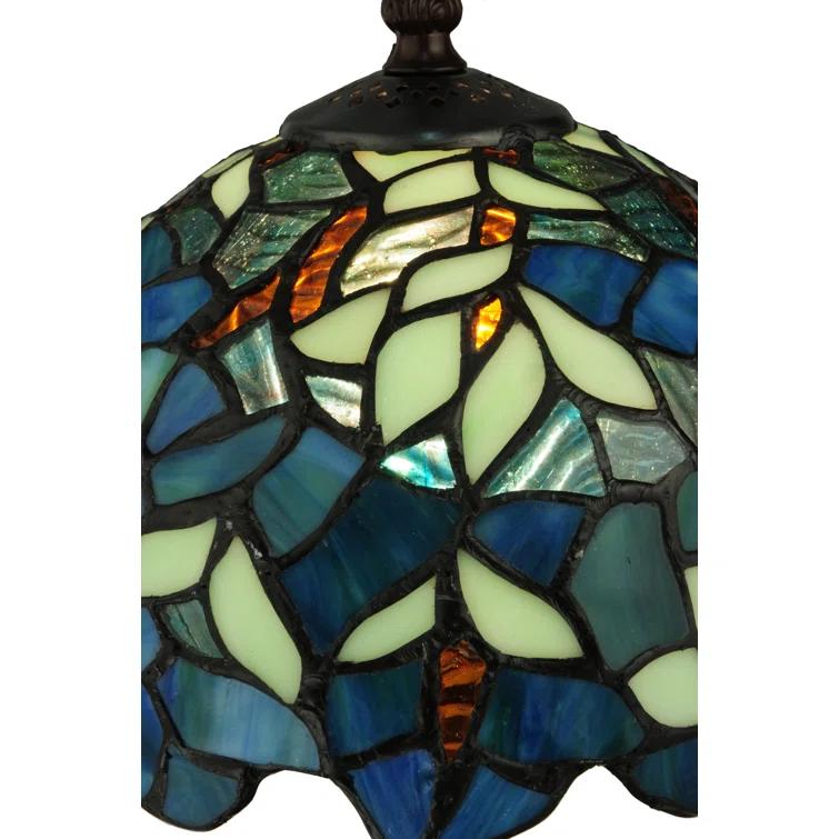 Meyda Lighting Meyda Tiffany & Stained Glass Metal Table Lamp