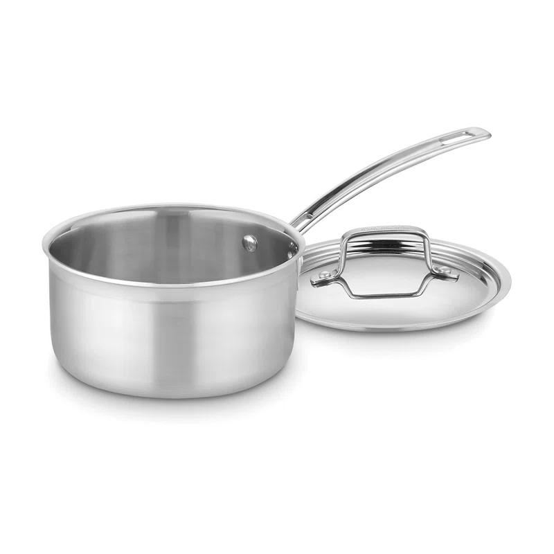 Cuisinart ® Multi-Clad Pro Tri-Ply Stainless Steel 2-Qt. Saucepan with Lid