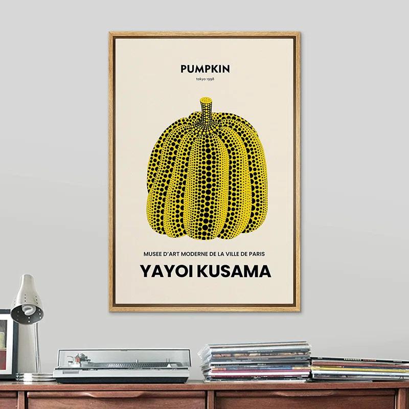 SIGNLEADER " Japanese Pumpkin " by Yayoi Kusama