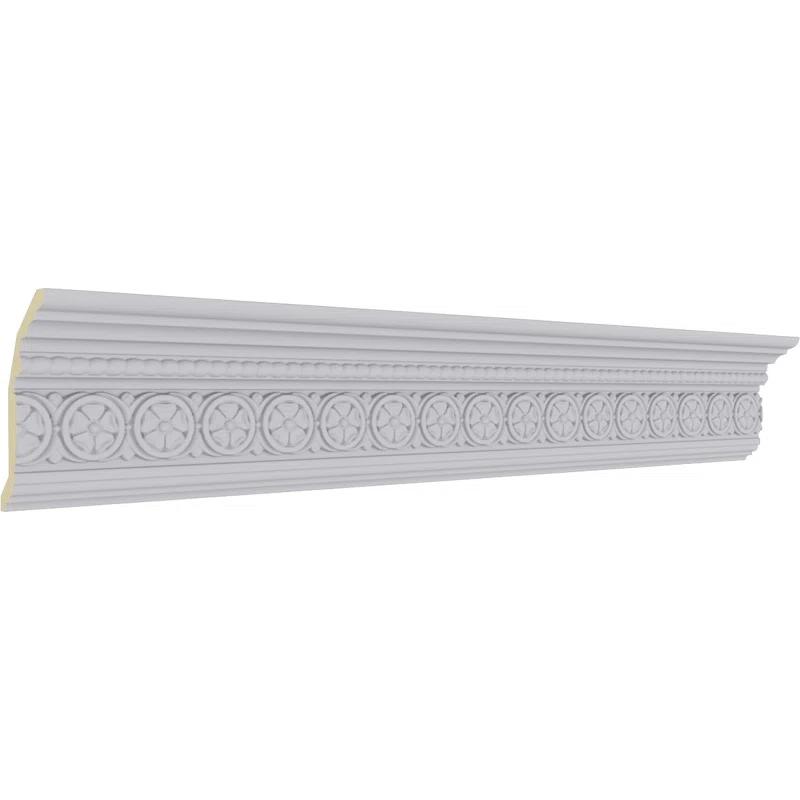 Ekena Millwork SAMPLE - Endurathane Washington Crown Moulding, 5 3/4"H x 3 1/8"P x 6 1/2"F x 12"L, (2" Repeat)