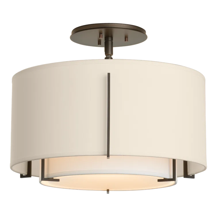 Hubbardton Forge Exos 3 - Light Semi Flush Mount