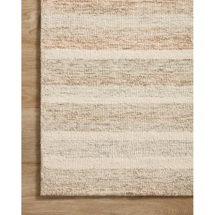 Chris Loves Julia x Loloi Chris Loves Julia x Loloi Chris Collection CHR-03 Ivory / Clay, Transitional  Area Rug