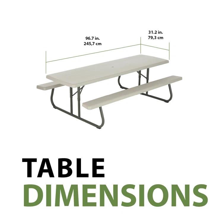 Lifetime Folding Picnic Table