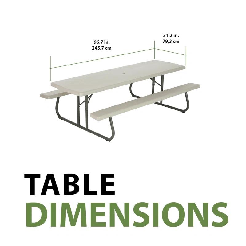 Lifetime Folding Picnic Table