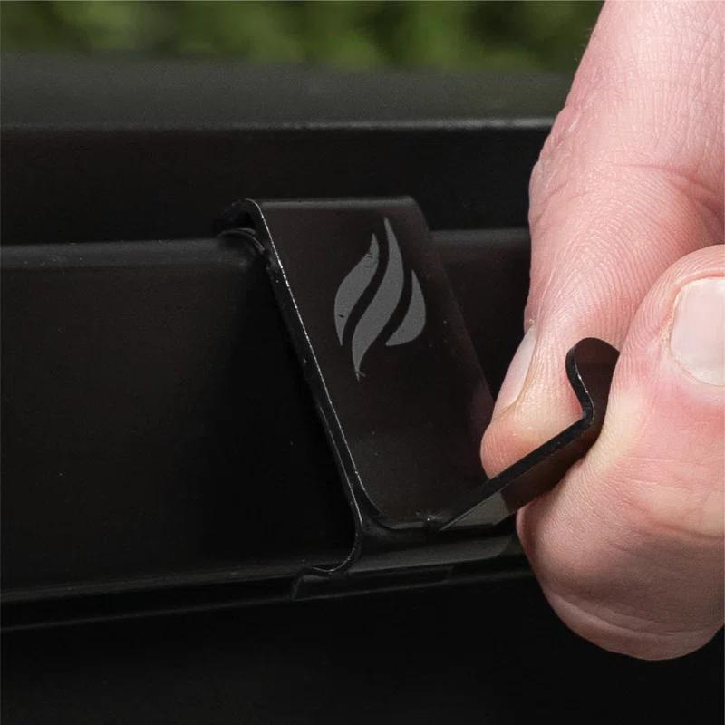 Blackstone Side Shelf Seasoning Accessory Rack for Griddles with Rail System