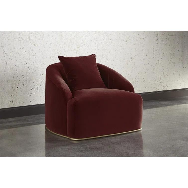 Wade Logan® Aladdin Upholstered Armchair - Red