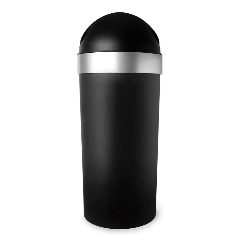 Venti Plastic Swing Top Trash Can - 16 Gallons