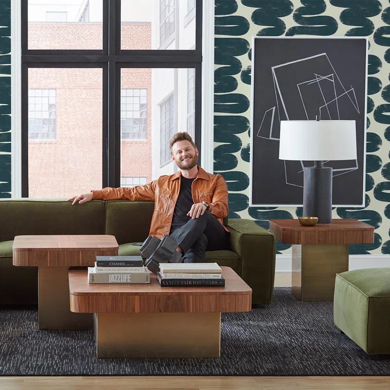 Wiggle Room Peel and Stick Wallpaper By Bobby Berk