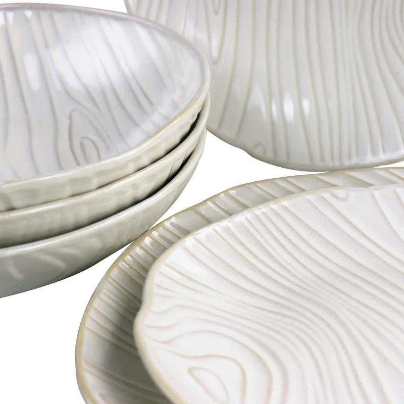Martha Stewart 12 Piece Dinnerware Set, Service for 4