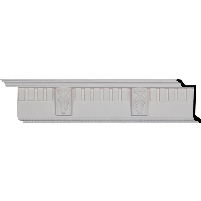 Ekena Millwork Dentil With Bead Crown Moulding