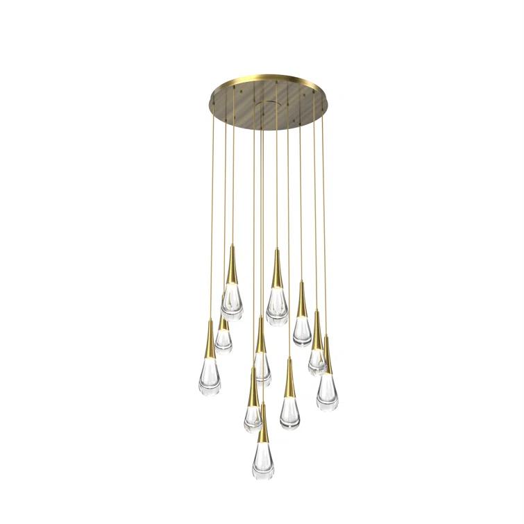 Hammerton Studio Raindrop - Light LED Cluster Pendant
