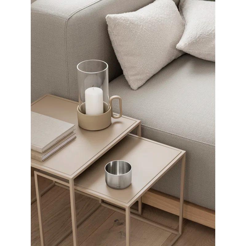 YURAGI Ceramic Hurricane Candle