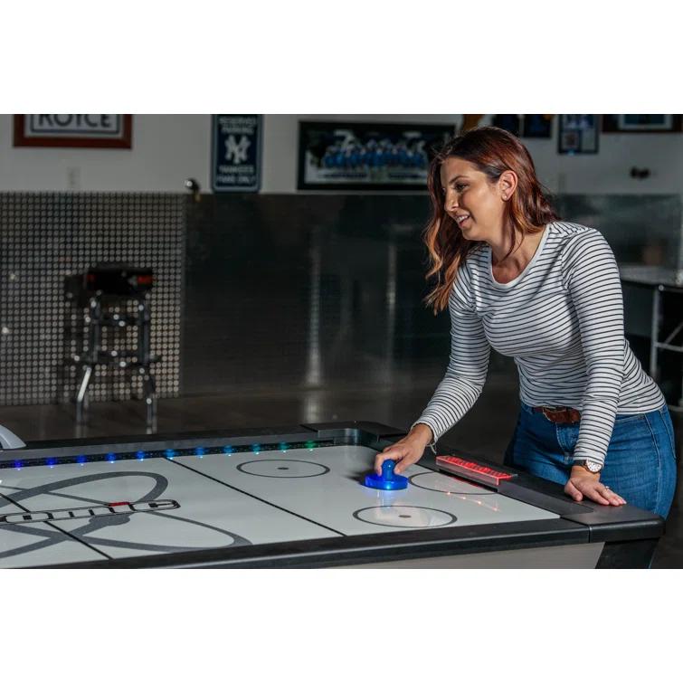 Atomic 7.5' Two Player Air Hockey Table with Digital Scoreboard