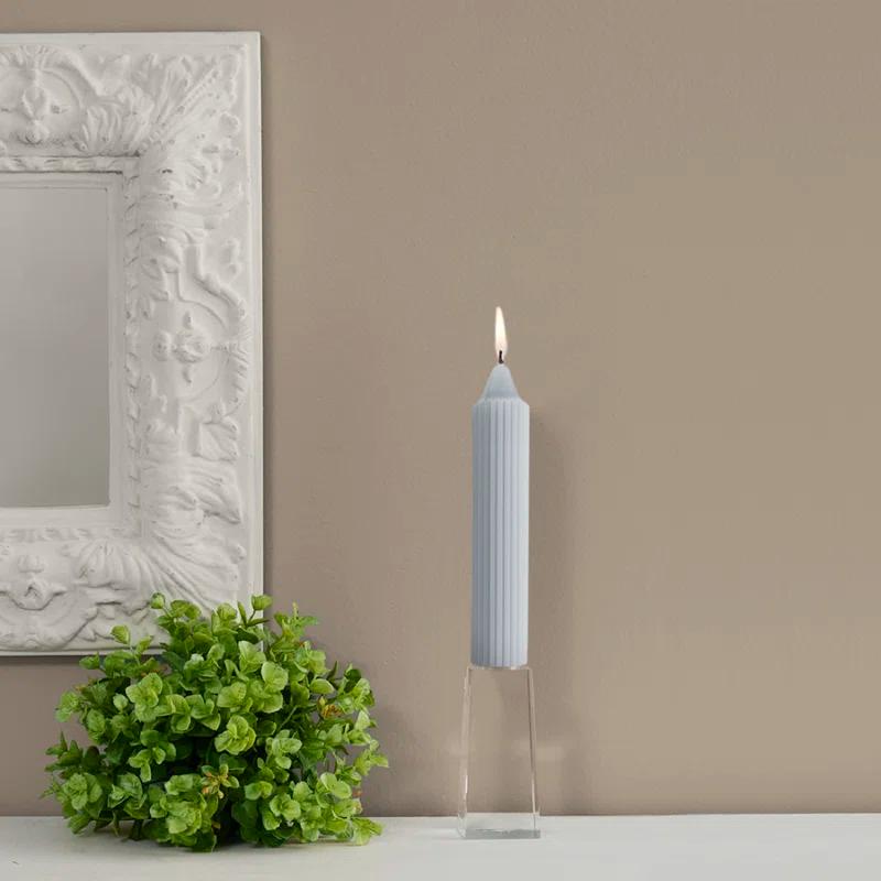 Grecian Collenette Unscented Taper Candle (Set of 4)