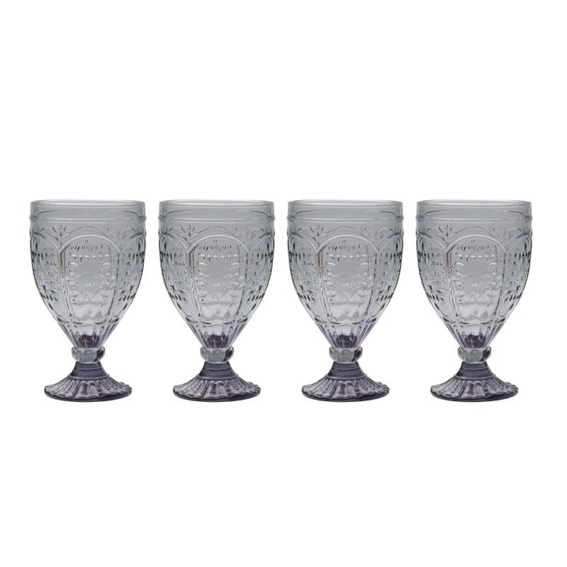 Fitz and Floyd Fitz and Floyd Trestle 12 oz. Water Goblet (Set of 4)