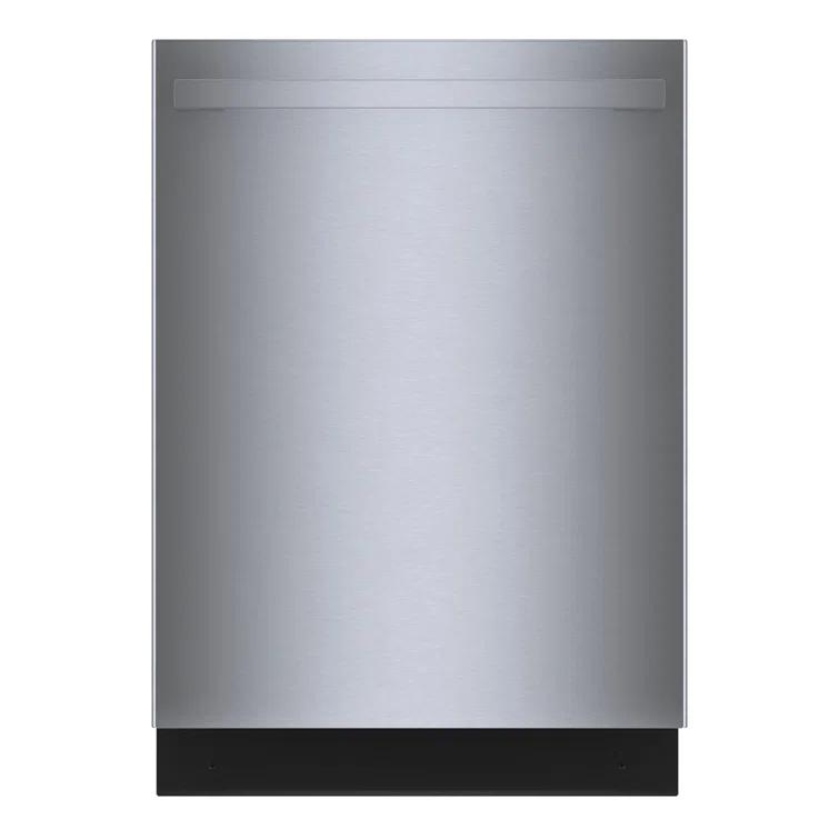 Bosch 500 Series 24" Stainess Steel Top Control Built-In Dishwasher with Stainless Steel Tub and Flexible 3Rd Rack SHX65CM5N