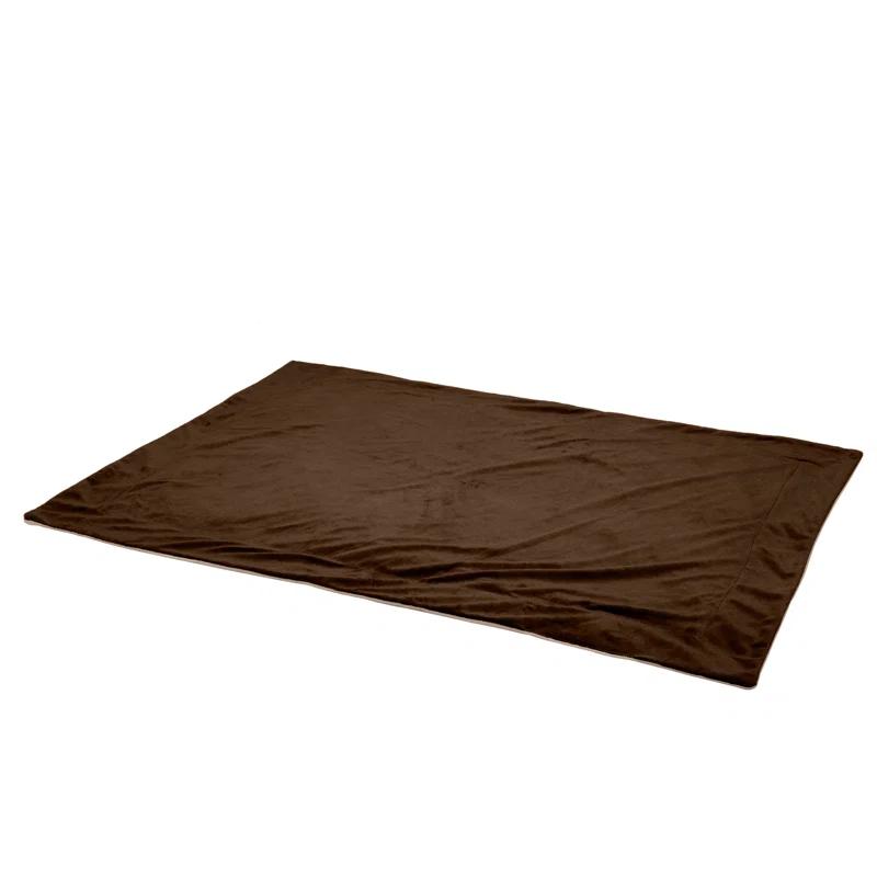 FurHaven Waterproof Faux Velvet Throw Blanket