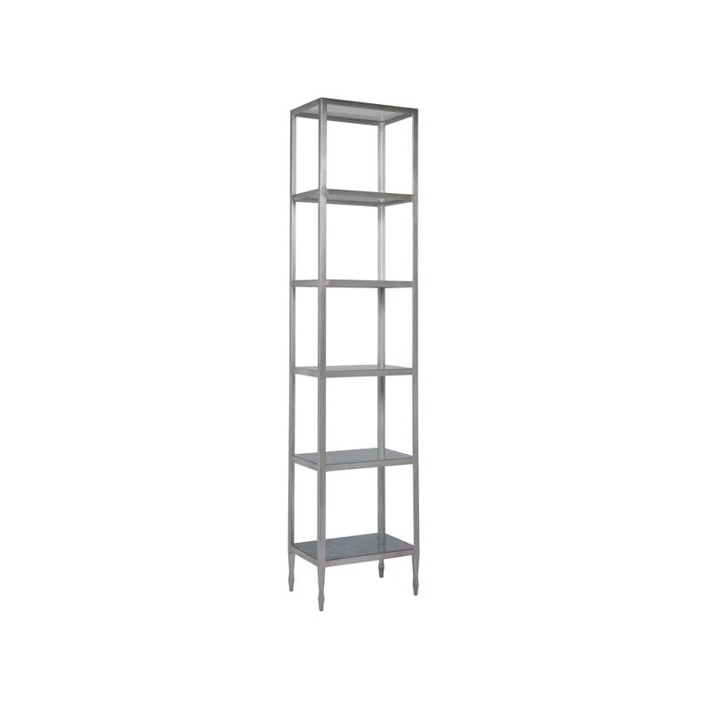 Signature Designs Sashay Silver Slim Etagere